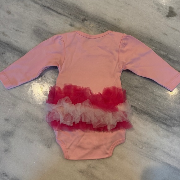 Ruffle Butts Baby Girl Perfect Little Princess Tutu Bodysuit NWOT Size 3-6 Month - Picture 6 of 6